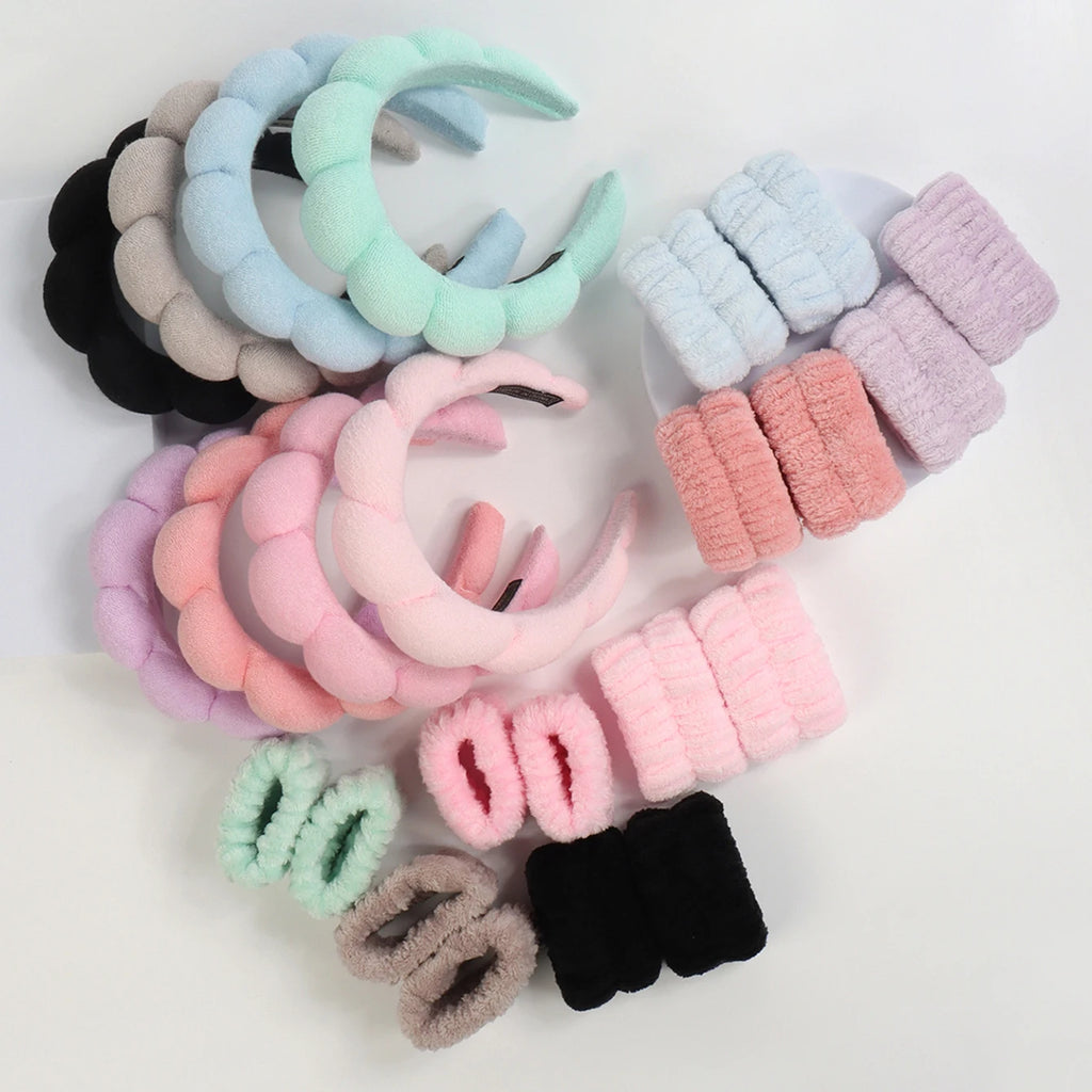 Soft Spa Headband Set