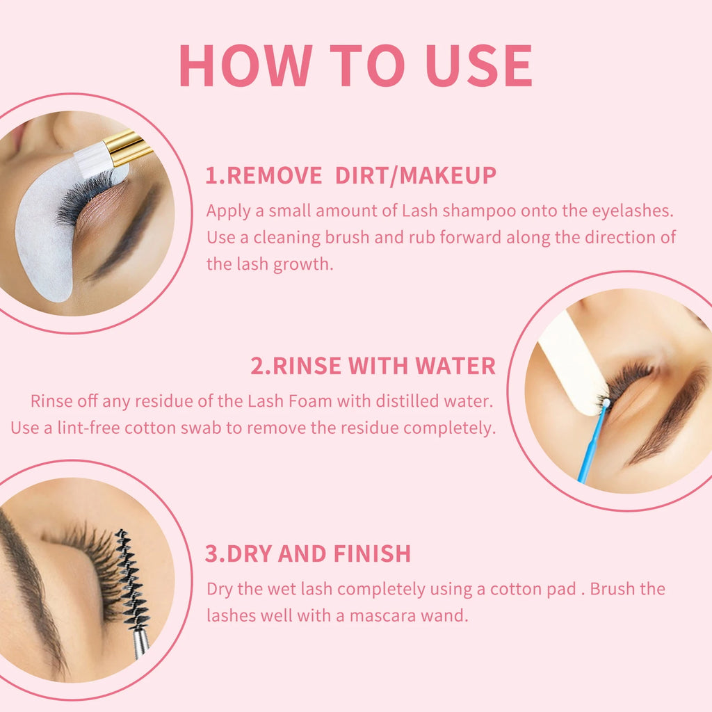 Lash & Eyelid Cleansing Foam