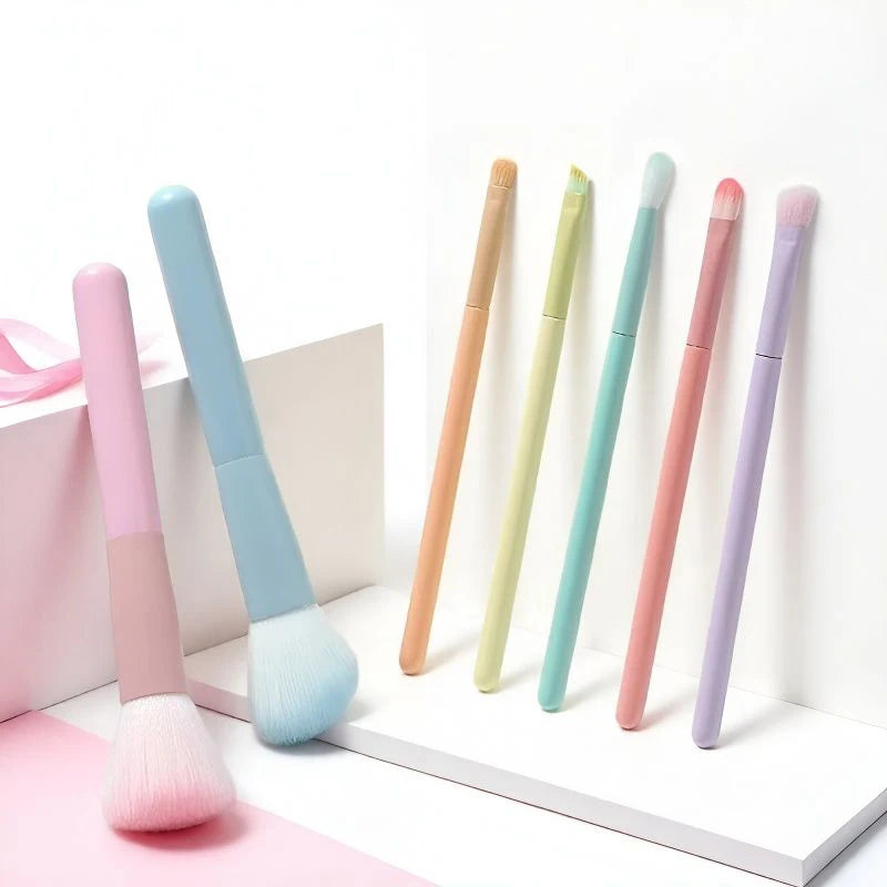 7-Piece Essential Makeup Brush Set
