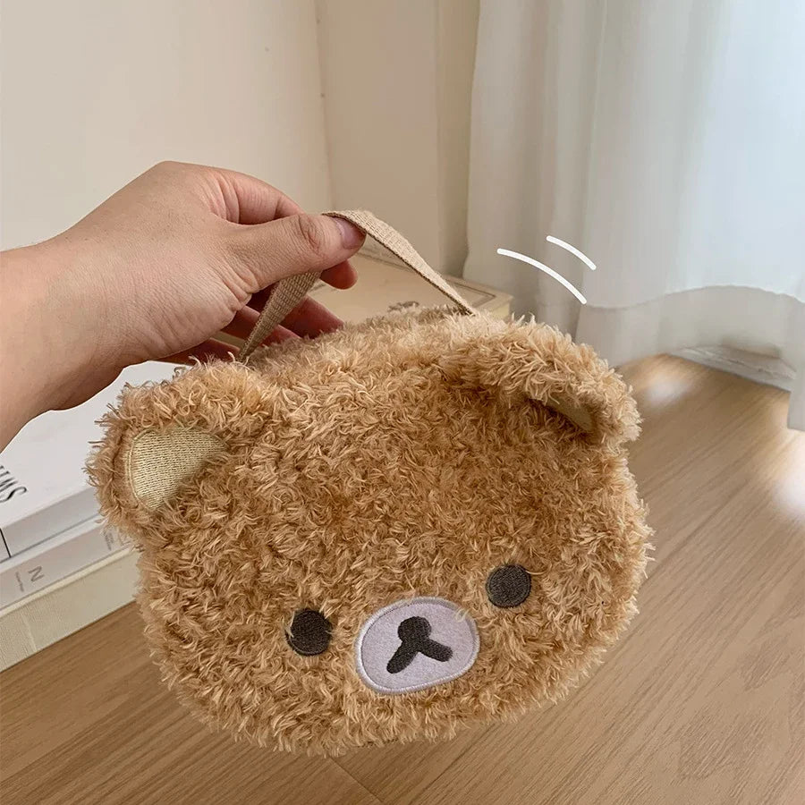 Plush Bear Makeup Bag/Organizer