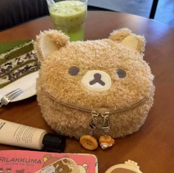 Plush Bear Makeup Bag/Organizer