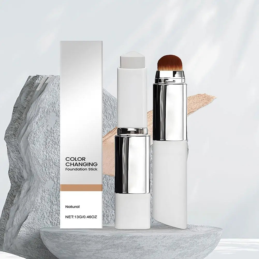 2-in-1 Color-Changing Foundation Stick For all skin types
